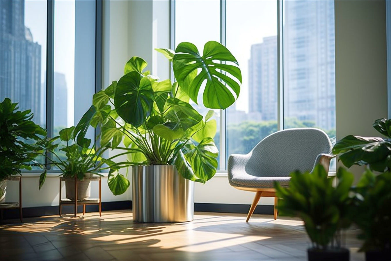 start with a few low-maintenance plants and see how your employees react