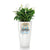 Lechuza Rondo 40 (15.8"D) Planter - White - My City Plants